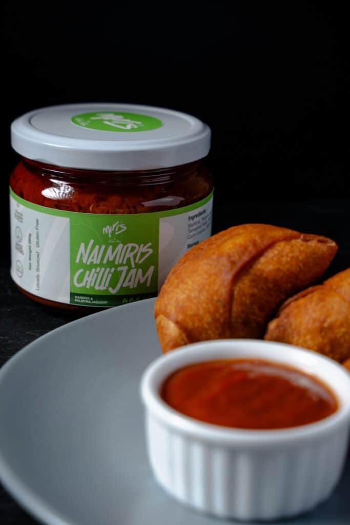 Vegan Chili Jam x Samosa